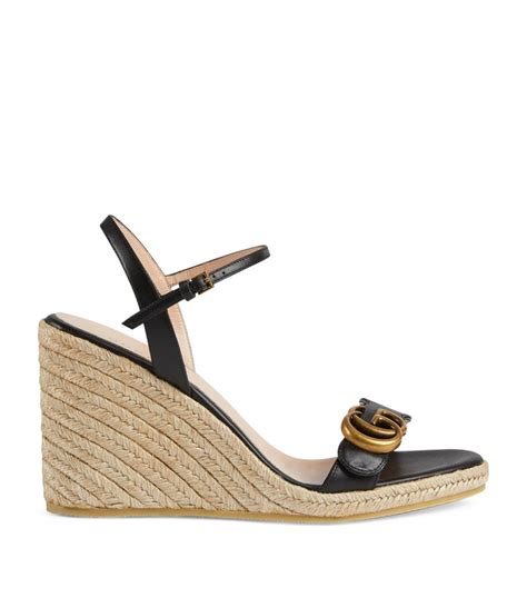 gucci aitana wedges|aitana espadrille wedge sandals.